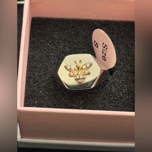 Ava Ro Sterling Silver Bee Ring